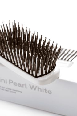 Расческа Majestic Scalp Brush белый жемчуг (дорожная версия)