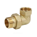 Соединитель латунь американка Ду 15 (1/2") угловой ВР/НР VALFEX VF.098.L.012