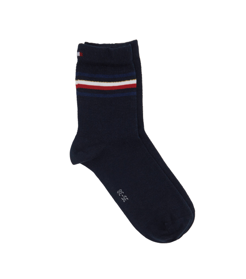 Носки 2 пары GLOBAL STRIPE Tommy Hilfiger - темно-синий(701223809)