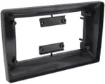 Магнитола для Toyota Vitz 2 2005-2011 (вместо 200x100, рамка-накладка черная) - Teyes CC2 PLUS монитор 9" QLED, Android 10, Быстрая, SIM-слот