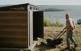 Keter Сарай "Пент 11х7" (темно-коричневый) (размеры 342 х 216 см) — фото 3