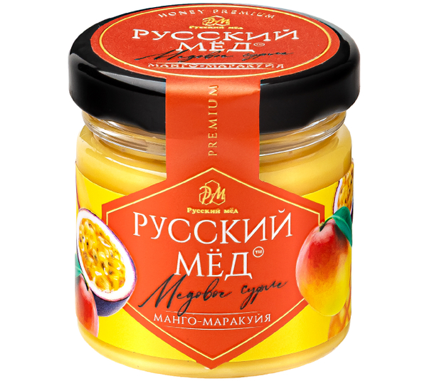 Медовое суфле манго-маракуйя Русский мёд 40 мл
