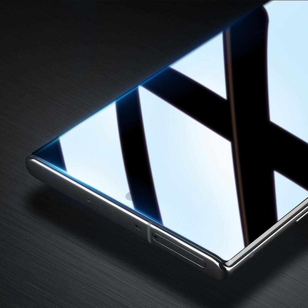 Закаленное стекло на экран для смартфона Samsung Galaxy Note 10 Lite, от Dux Ducis серия Full Screen Glass