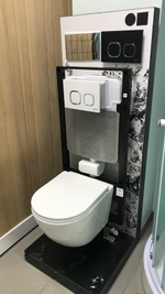 Инсталляция WeltWasser WW Amberg 506 10000005662 для унитаза без клавиши смыва