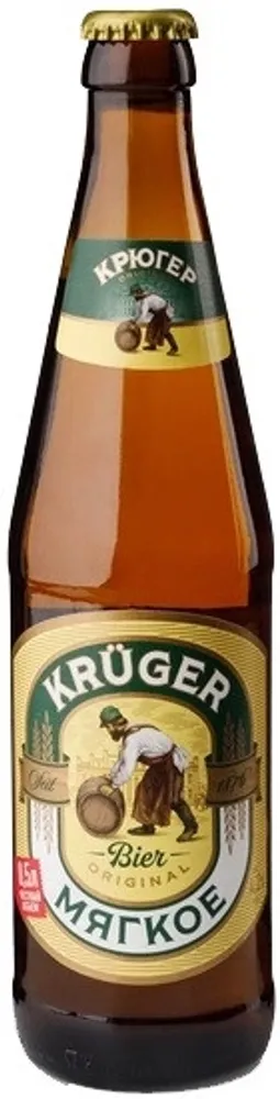 Пиво Крюгер Мягкое / Kruger Myagkoe 0.5 - стекло