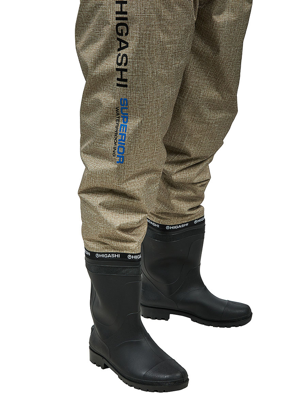 Вейдерсы забродники для рыбалки HIGASHI Fisherman SE w/boot (резиновая подошва) XXXL