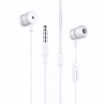 Гарнитура Borofone M31, вакуумные, разъем Jack, кабель 1.2 м White