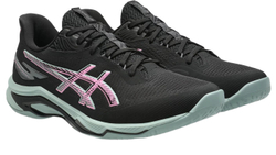 Мужские кроссовки для бадминтона/сквоша Asics Netburner Ballistic FF 4 — black/bubblegum