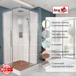 Душевая кабина AvaCan (АваКан) K2090 с низким поддоном, 90х90х220