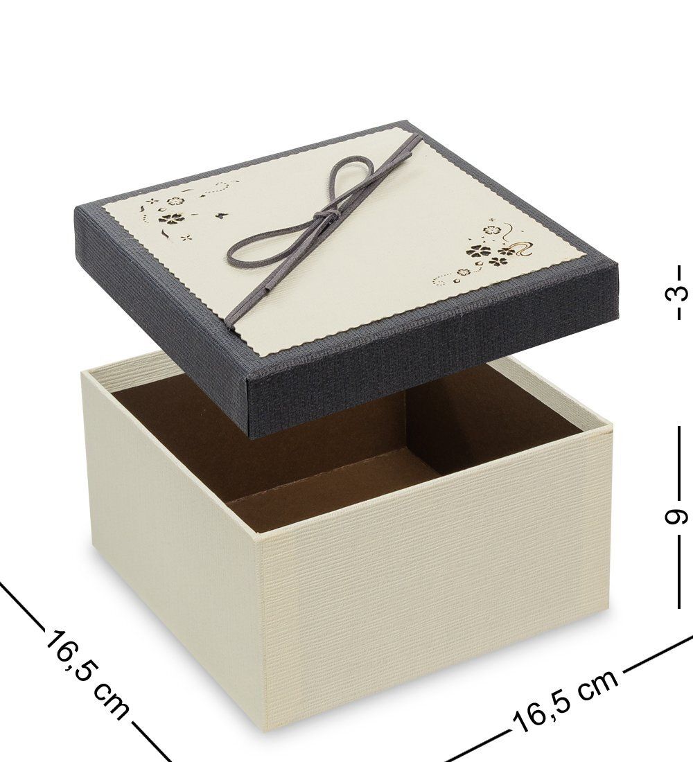 Packing Symphony WF-81-B Набор коробок из 3шт «Квадрат» цв.кремовый