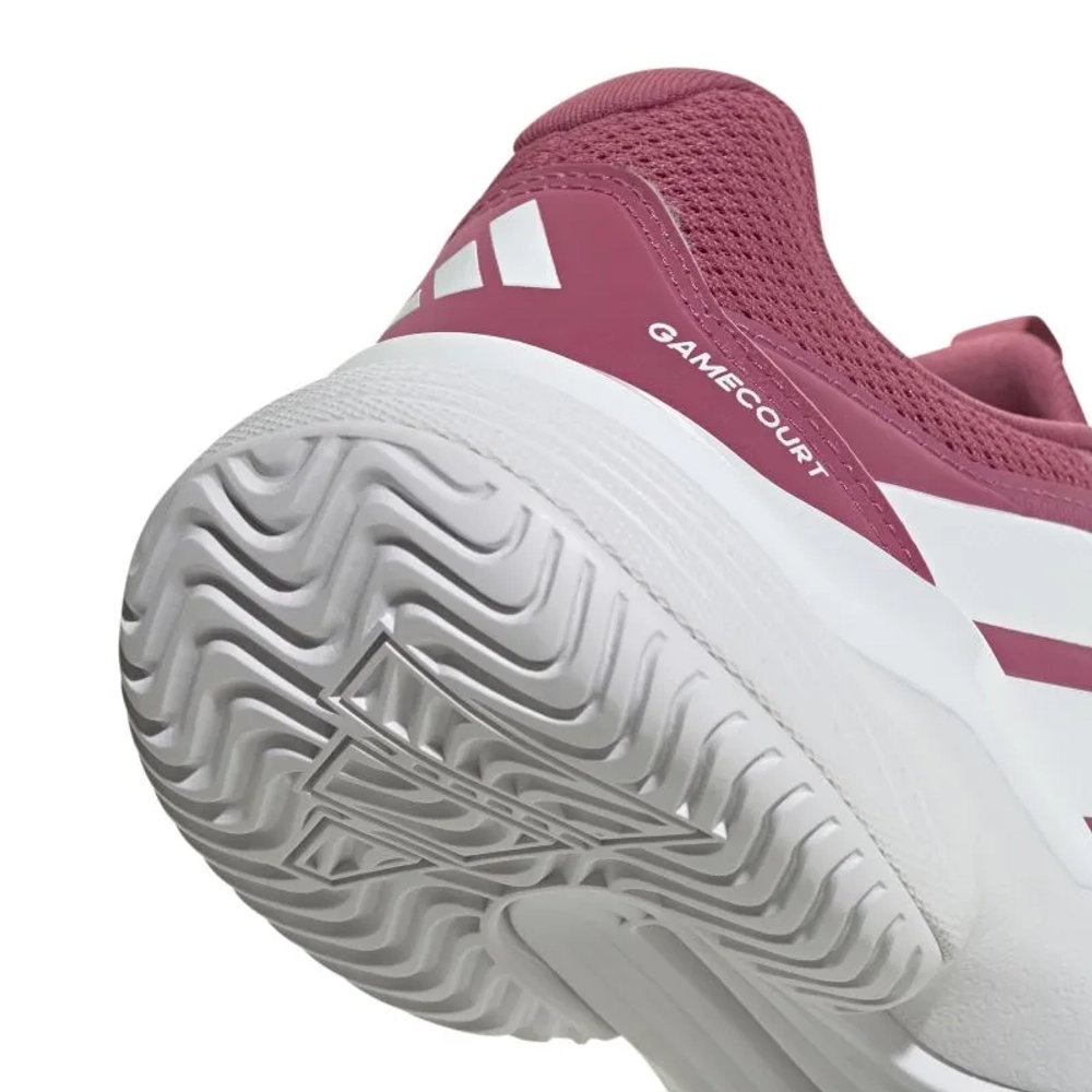 Женские теннисные кроссовки Adidas GameCourt 3 W - dual magenta/cloud white/dual magenta