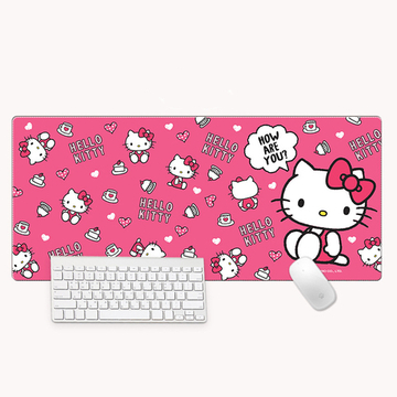 Коврик для мыши "Hello Kitty / Хеллоу Китти - How are you?" (бол.)