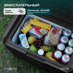 Автохолодильник Meyvel AF-M30 (Чёрный)