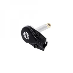 Adam Hall K4CJM2FL - разъем TRS (jack) 6,3 mm mono угловой Flat Plug с позолоченным наконечником