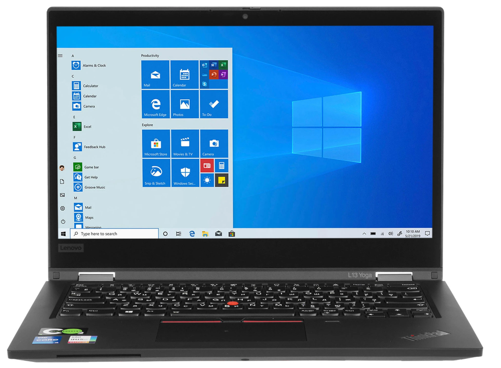 13.3" Уцененный Ноутбук Lenovo Thinkpad Yoga L13 (1920x1080, Intel Core i5-1145G7, RAM 16ГБ, SSD 256ГБ, Intel Iris XE Graphics, OS Windows)