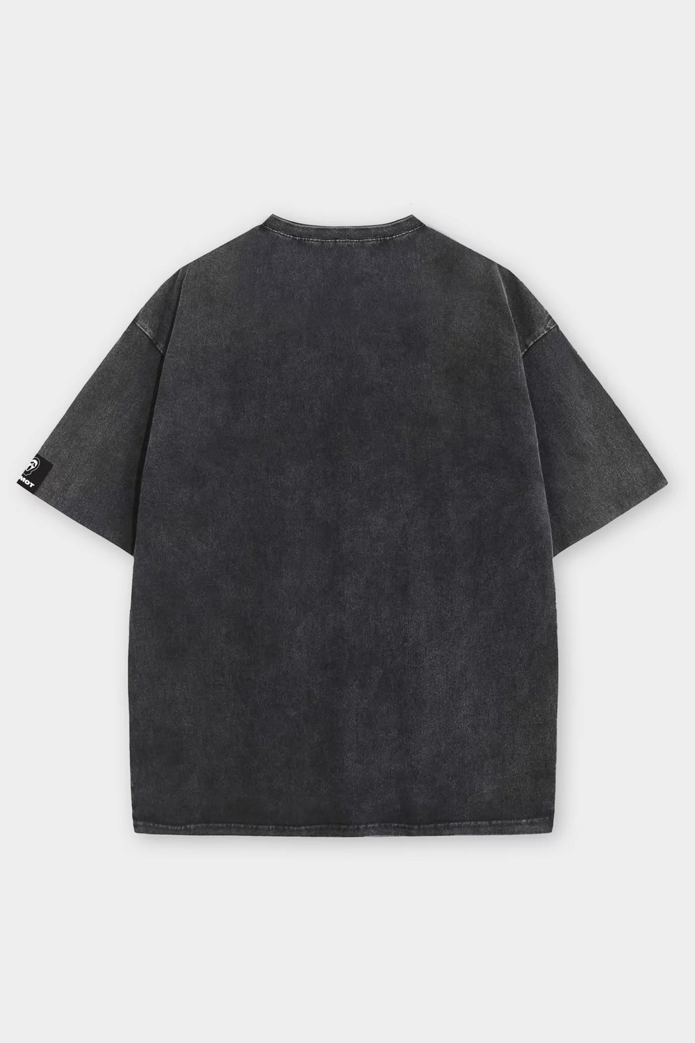 Футболка SHMOT "UMA THURMAN" GARMENT DYE Черный