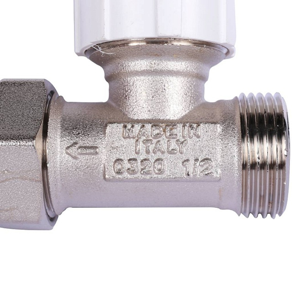 Клапан термостатический прямой STOUT - 1/2" x 3/4"EK (ВР/НГ евроконус, PN10, Tmax 100°C)