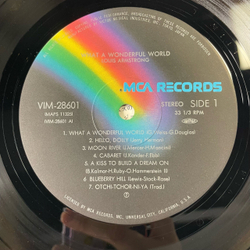 Винтажная виниловая пластинка LP Louis Armstrong Луи Армстронг, What A Wonderful World (Япония 1983) (Оби) Hello Dolly