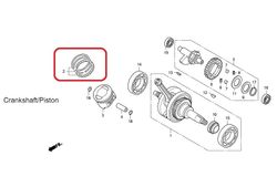 13011-KPP-900. RING SET, PISTON (STD.).Honda CBR150
