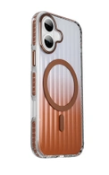 Чехол накладка iPhone 17 6.3" Gurdini Ocean Case (5) Transparent бронзовый