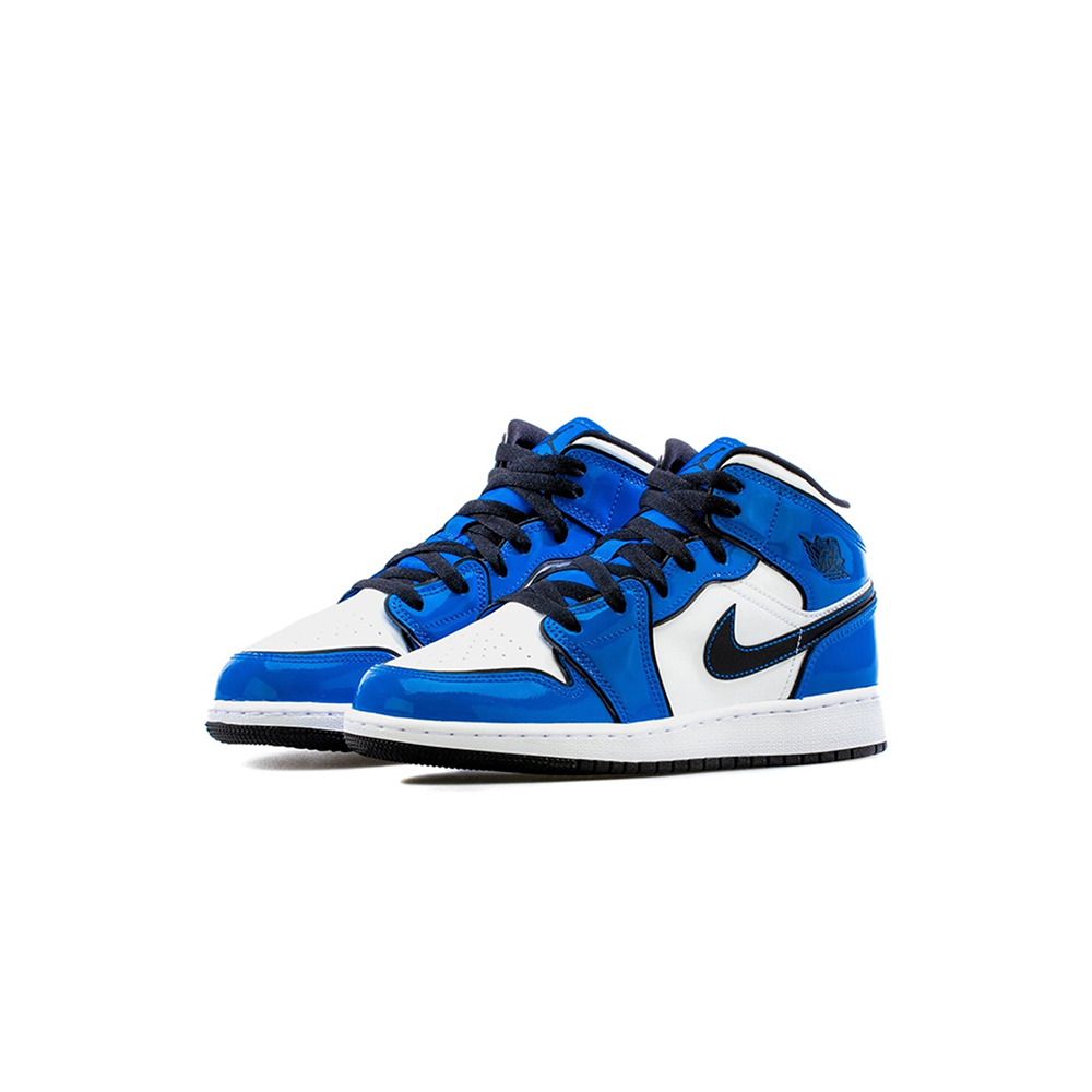 Nike Air Jordan 1 Mid SE GS "Signal Blue"