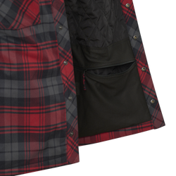 Helikon-Tex Winter Warden Shirt - Slate Crimson Plaid