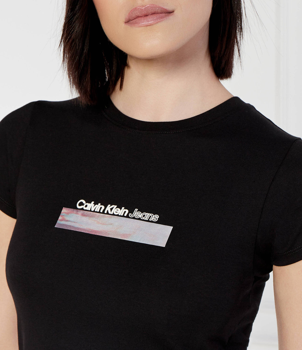 Футболка CALVIN KLEIN JEANS - черный(J20J223167)