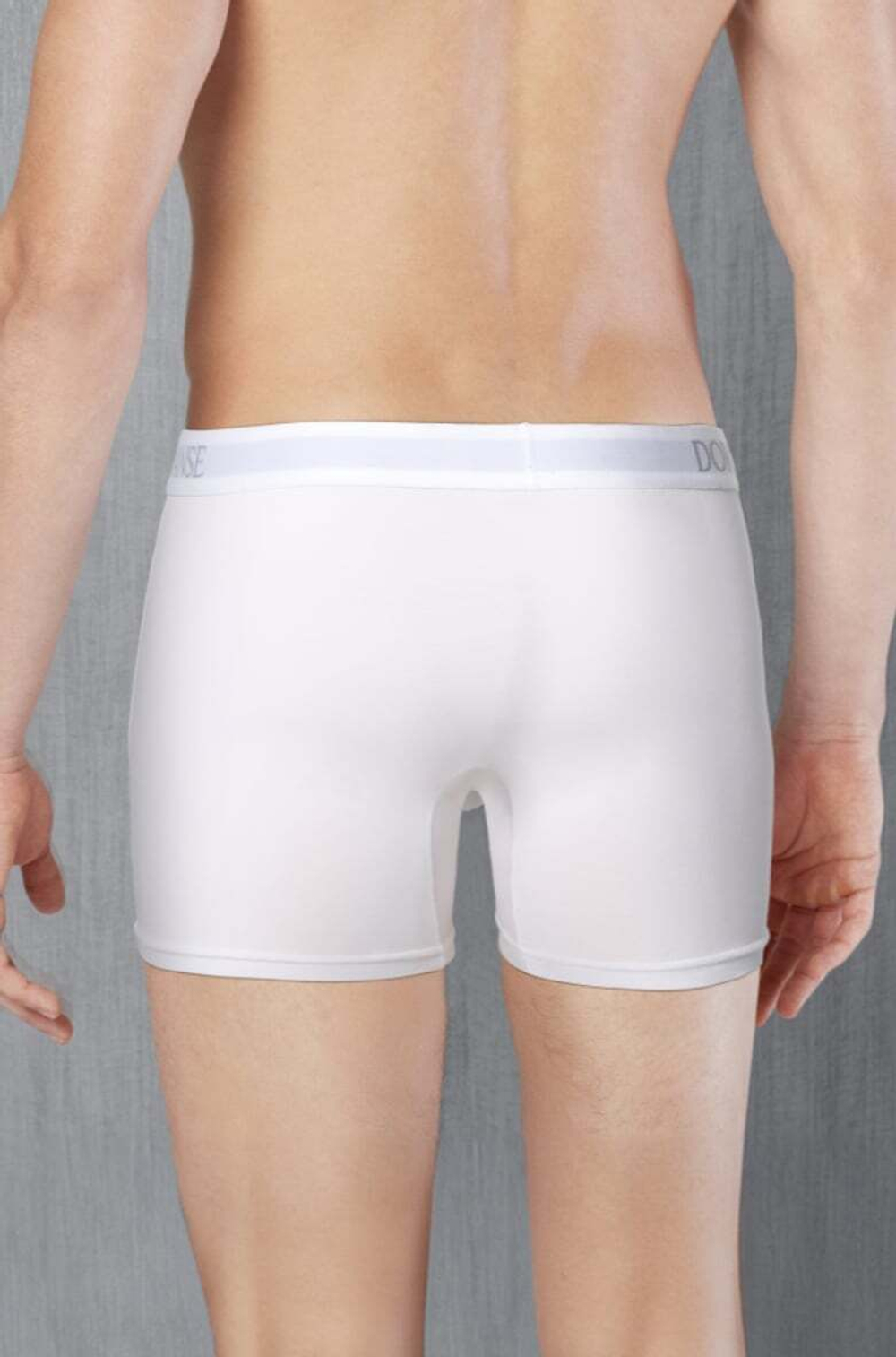 Мужские трусы-боксеры с горизонтальным гульфиком Doreanse Cotton Premium (Размер: L) (Цвет: темно-синий)