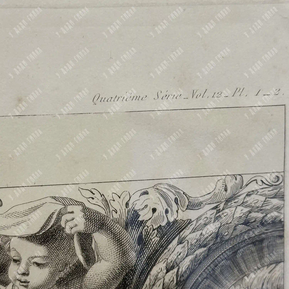 Леметр О. Ф. Фризы по работам Ж. Лепотра. Офорт. Париж, 1885