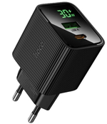 Сетевое зар. устр. Hoco CS84A 1USB/1C 30W черное