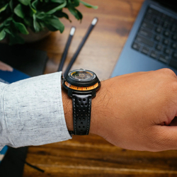 Часы Invertor II Automatic Gunmetal Orange