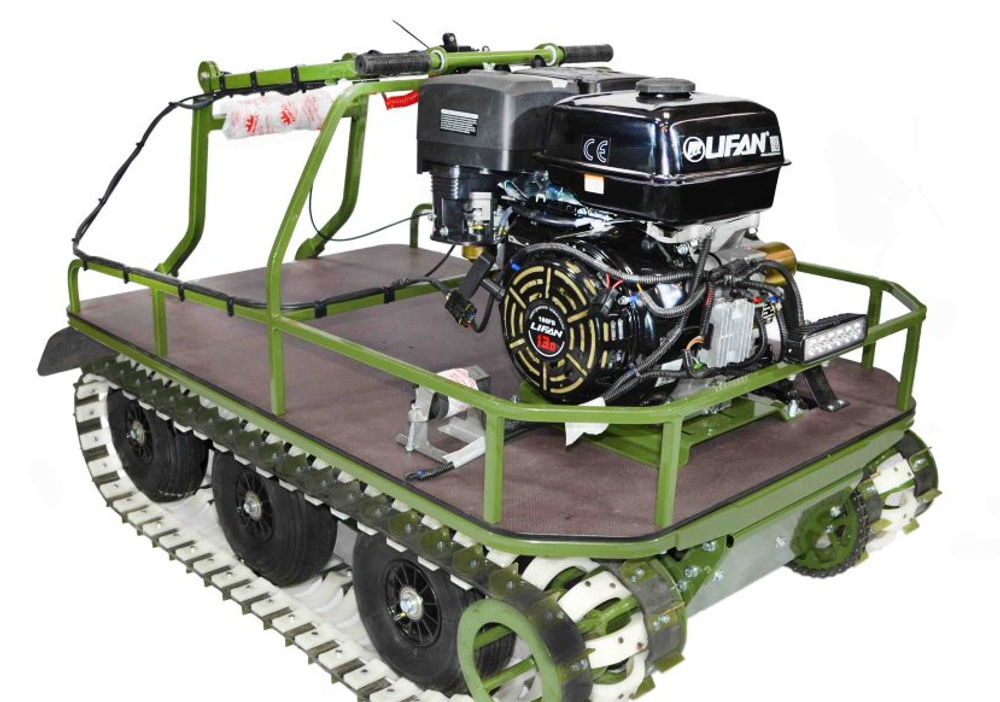 Мотобуксировщик вездеход KOiRA T9 R (понижающий редуктор)