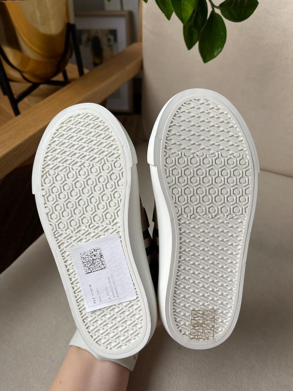 Кеды Burberry