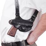 Кобура наплечная горизонтального ношения мод. T Colt-1911 / кожа / черный, Хольстер