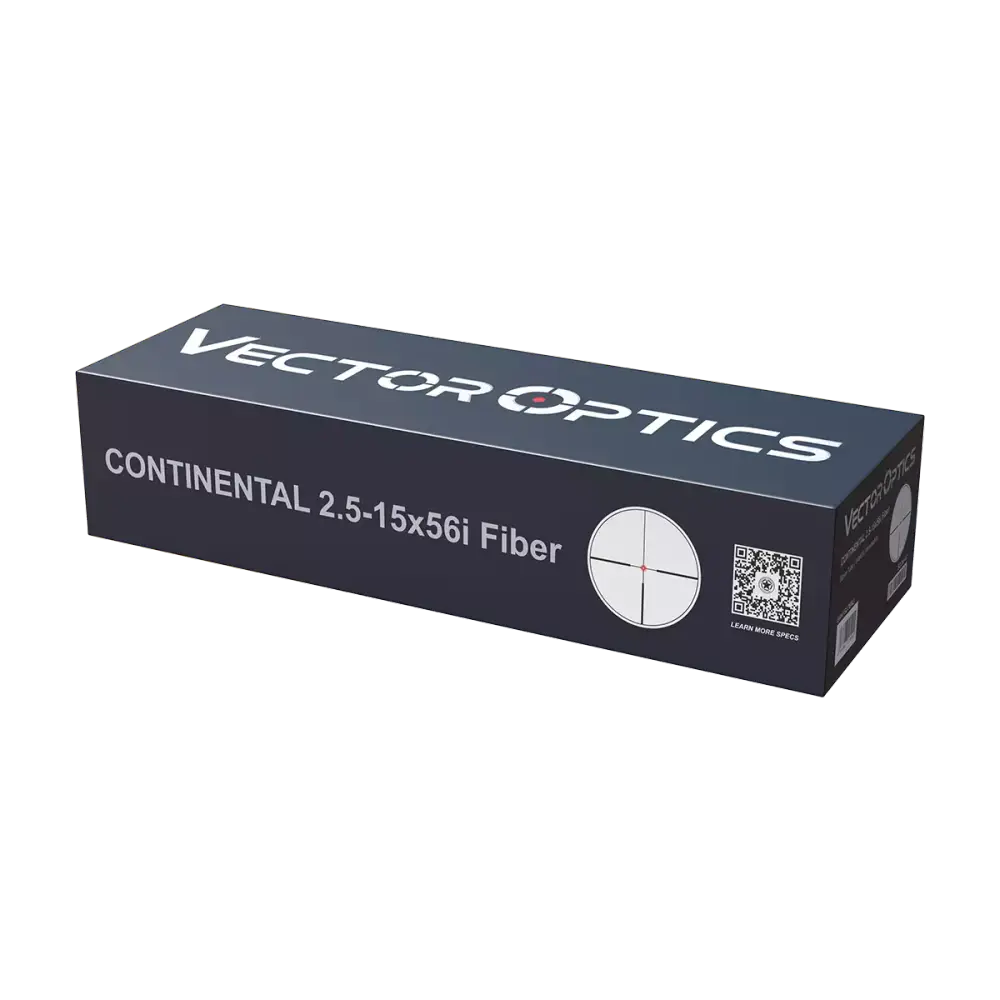 Оптический прицел Vector Optics Continental x6 2.5-15x56 Fiber, сетка German 4, 30мм, азотозаполненный (SCOM-47)