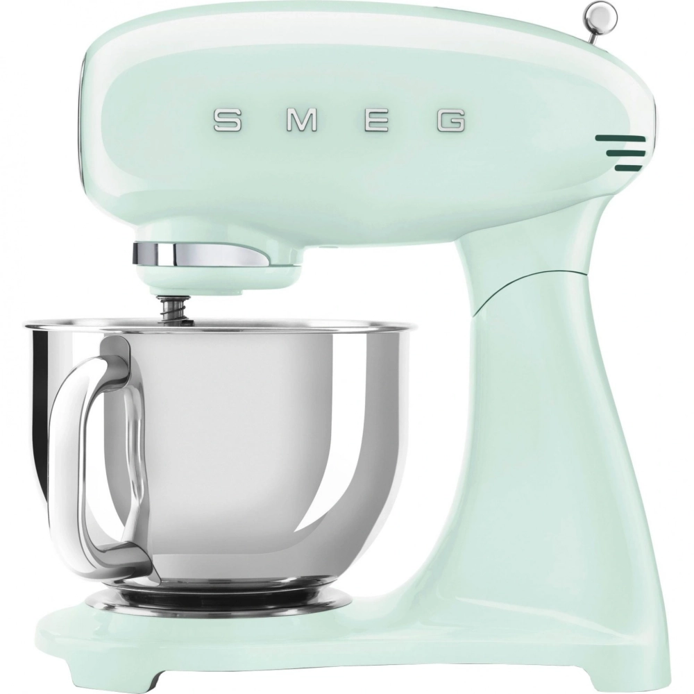 Миксер планетарный Smeg SMF03PGEU пастельный зеленый