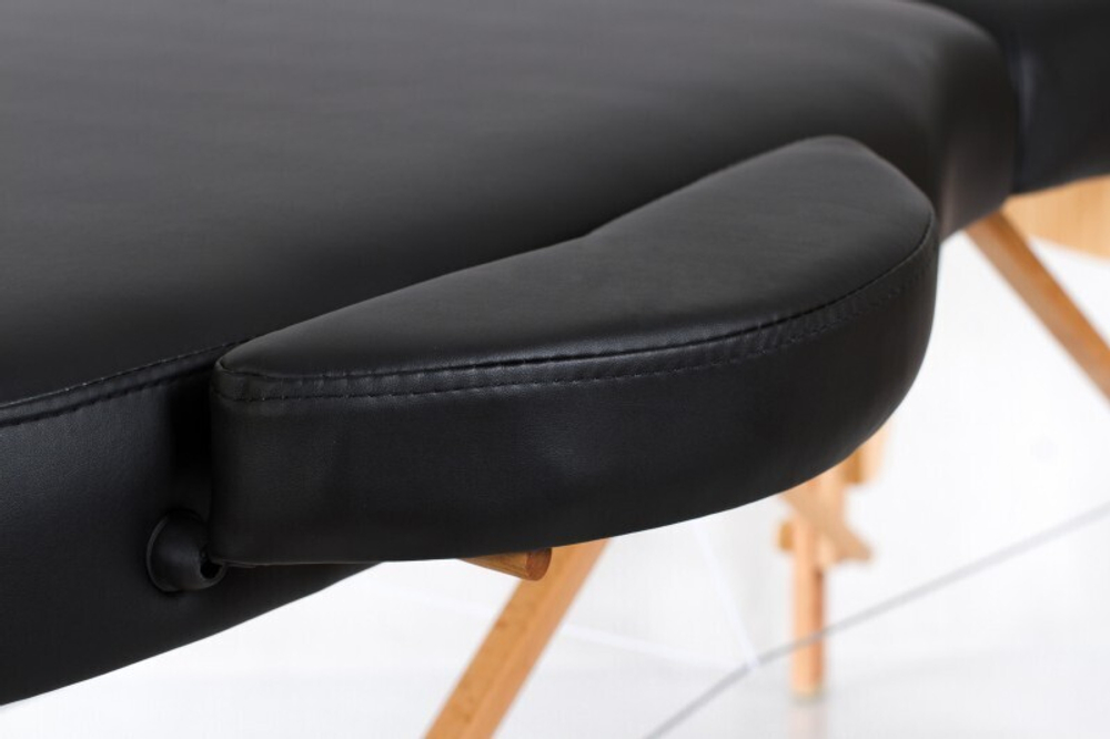 Массажный складной стол Mizomed Premium Oval 3 черный