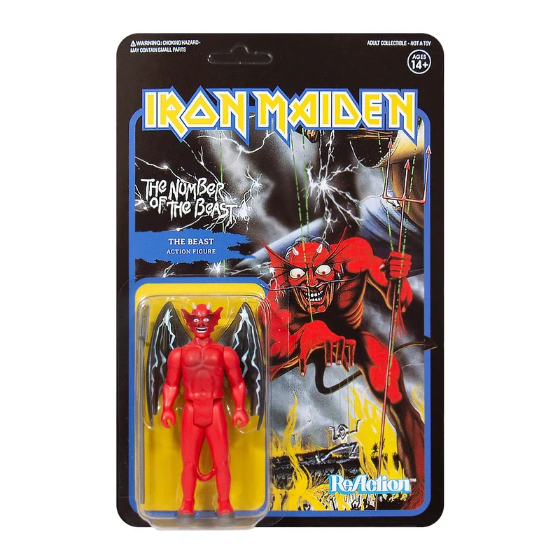 Фигурка Super7 - Iron Maiden: The Number Of The Beast (Album Art)