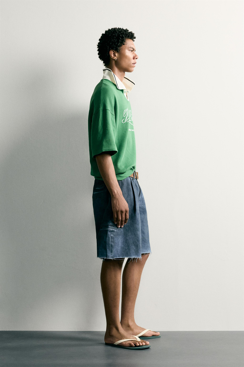 ПОЛО РЕТРО-ФУТБОЛ RELAXED FIT — ZARA