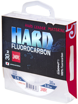 Леска LUCKY JOHN Fluorocarbon Hard 0.16 мм / 30 м