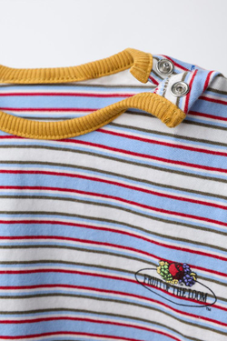 ZARA - FRUIT OF THE LOOM™ ФУТБОЛКА В ПОЛОСКУ, РАЗНОЦВЕТНЫЙ