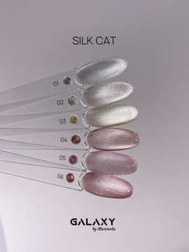 Гель лак Galaxy Silk cat 05, 8г
