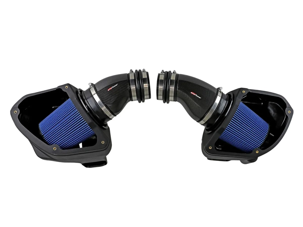 Система холодного впуска aFe Power BMW M5 F90 Black Series Carbon Fiber Cold Air Intake System - Pro 5R Filters