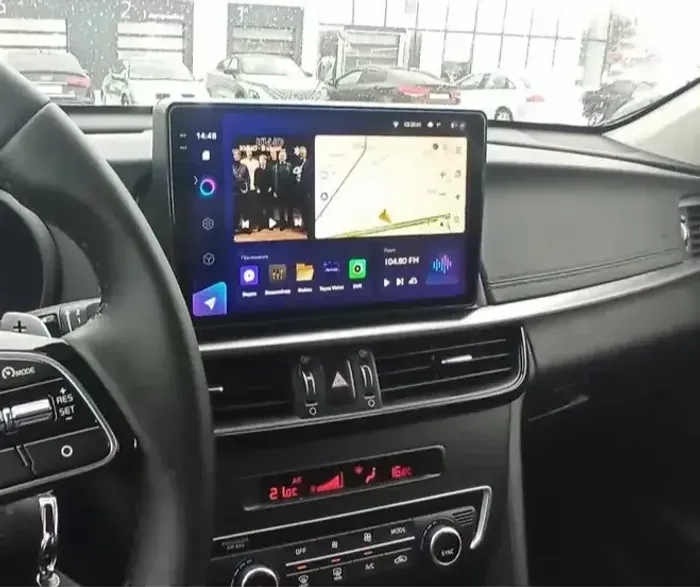 Магнитола для KIA Optima 2016-2020 (для любых комплектаций) - Kuberg DUDU7 OL-1739 QLed+2K, Android 13, Быстрейшая, UIS7870 (DUDU7), CarPlay, SIM-слот