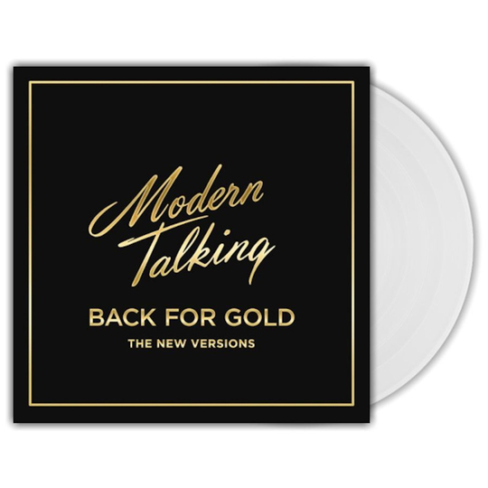 Modern Talking. Back For Gold - The New Versions (Clear LP) Limited Edition Новая запечатанная виниловая пластинка Модерн Токинг. The 1st Album