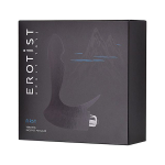 Черный массажер простаты 14,4см Erotist Toys First