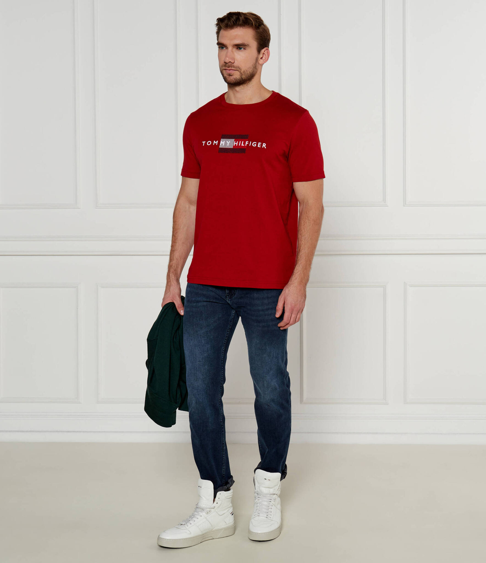 Футболка FLAG EMBRO Tommy Hilfiger - красный(MW0MW36455)