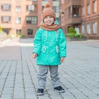 Парка демисезонная на меху "Ментол"