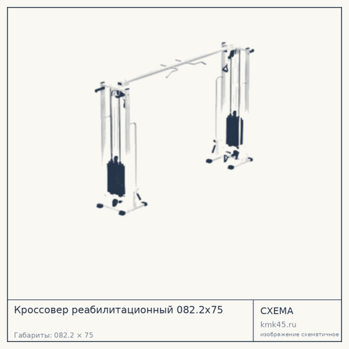Кроссовер реабилитационный 082.2х75 — от 208 000 ₽