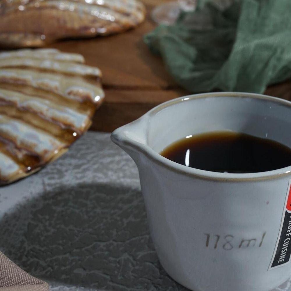 Соусник молочник 118 мл d 7,5 см h5 см круглый керамика Gray Frutti di Mare P.L. [6]